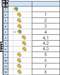 SOLIDWORKS工程图材料明细表.png