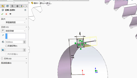 SOLIDWORKS画齿轮